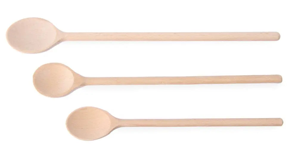 CUCCHIAIO IN LEGNO - SET DA 3 PEZZI VARIE DIMENSIONI 3 PEZZI (L)475MM - HENDI