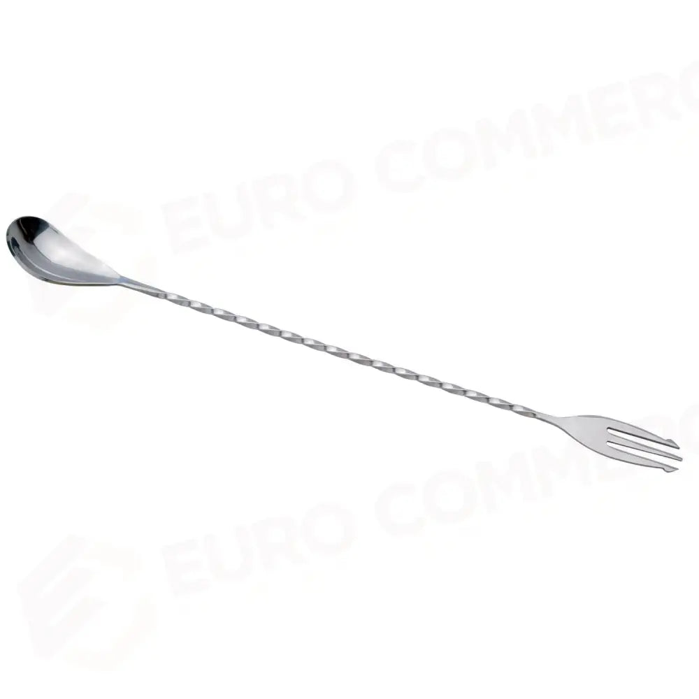 CUCCHIAIO MISCELATORE ACCIAIO C/FORCHETTA 30CM - 475830 - PIAZZA - ACCESSORI