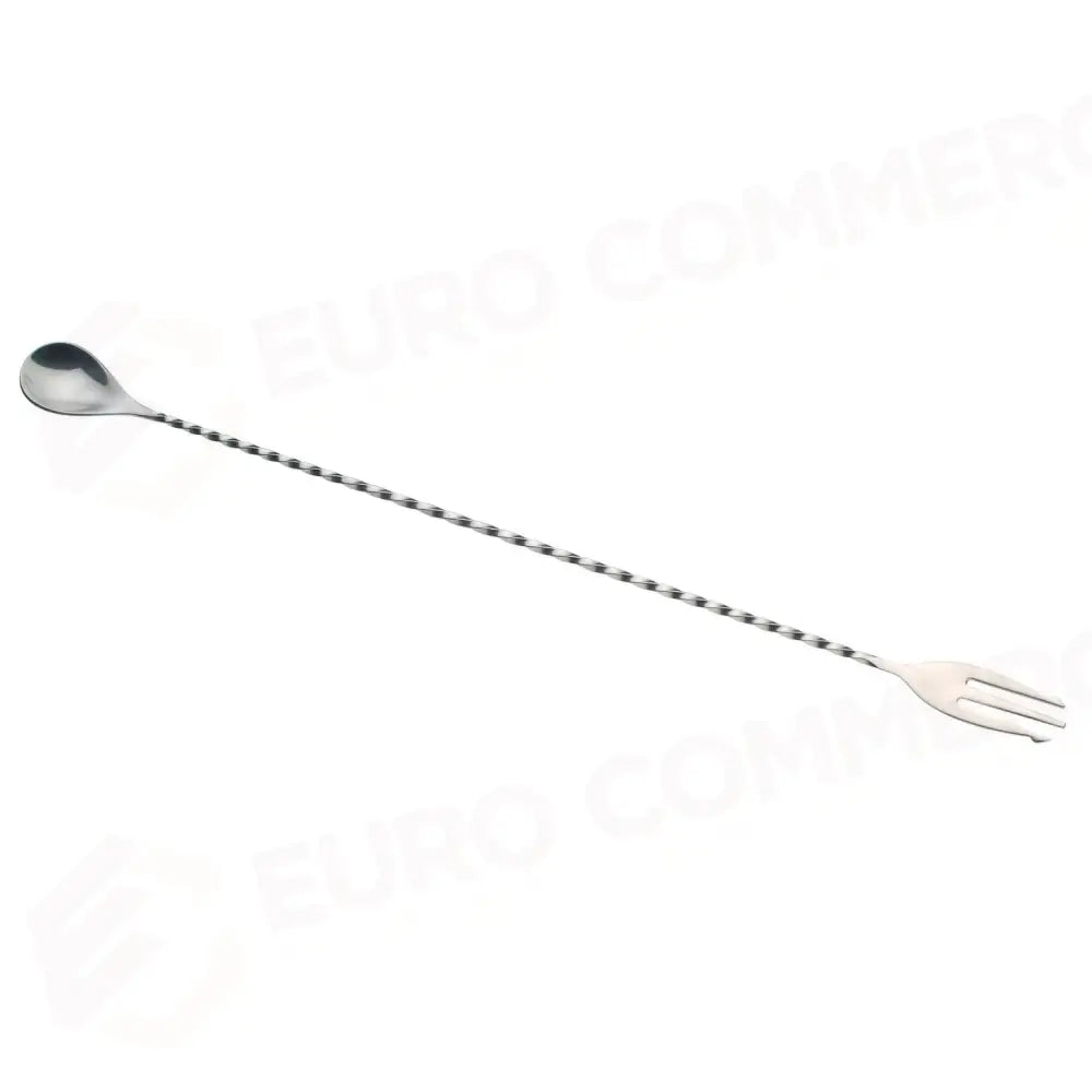 CUCCHIAIO MISCELATORE ACCIAIO CON FORCHETTA 40CM - 475840 - PIAZZA - ACCESSORI
