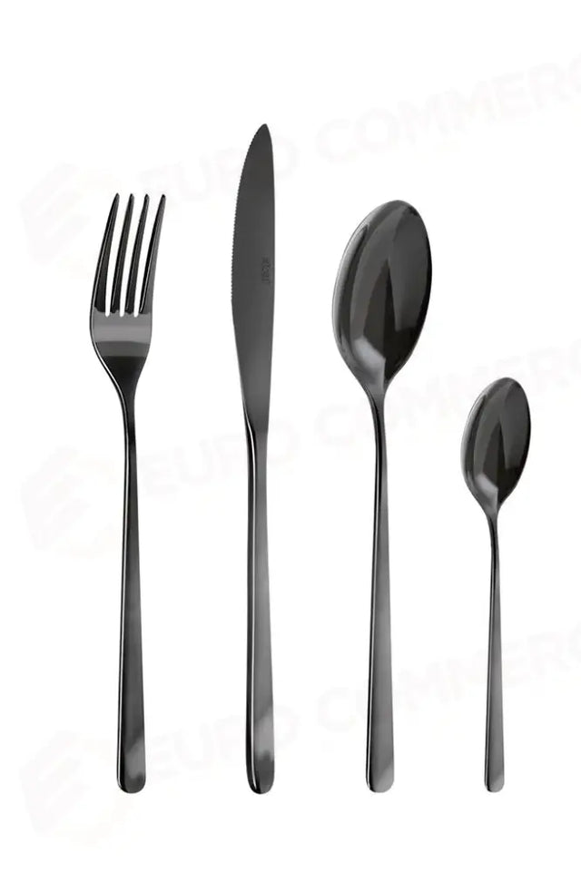 CUCCHIAIO TAVOLA STILO BLACK ABERT - 0012192 - MEDRI