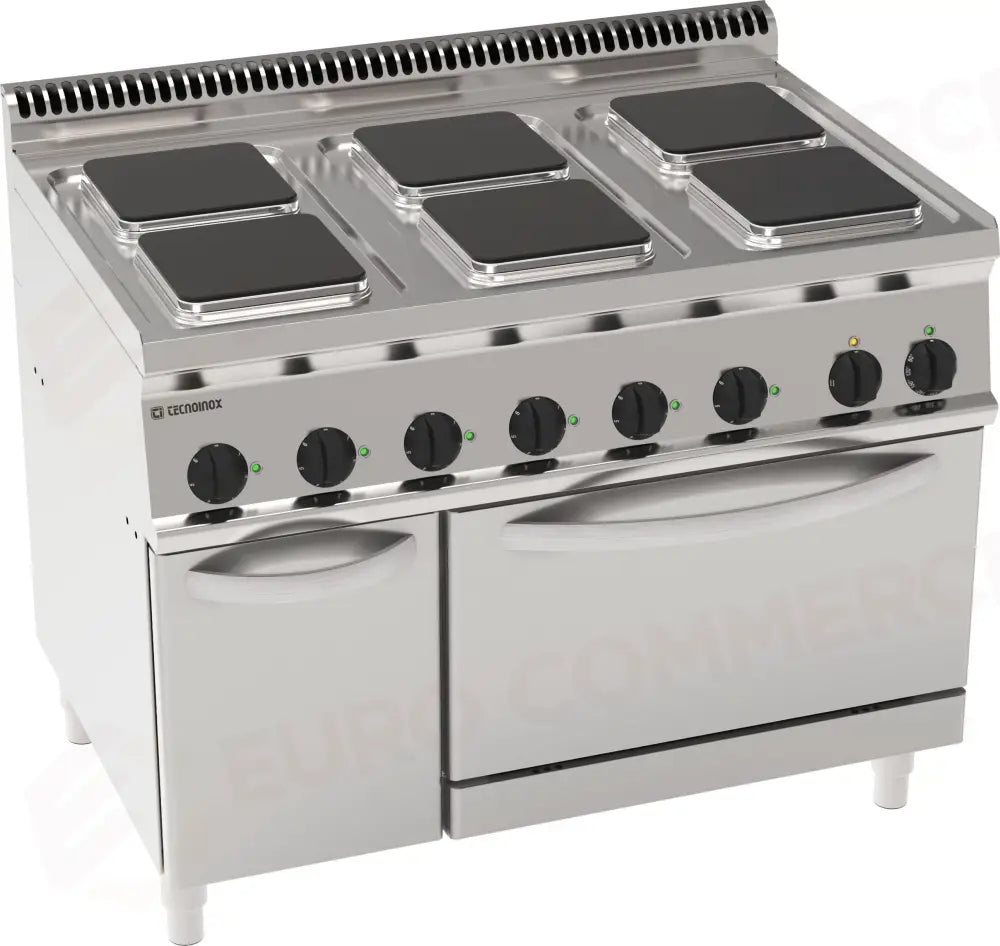 CUCINA 1050 EL. 6SQUARE FORNO GN2/1 - 616119 - TECNOINOX