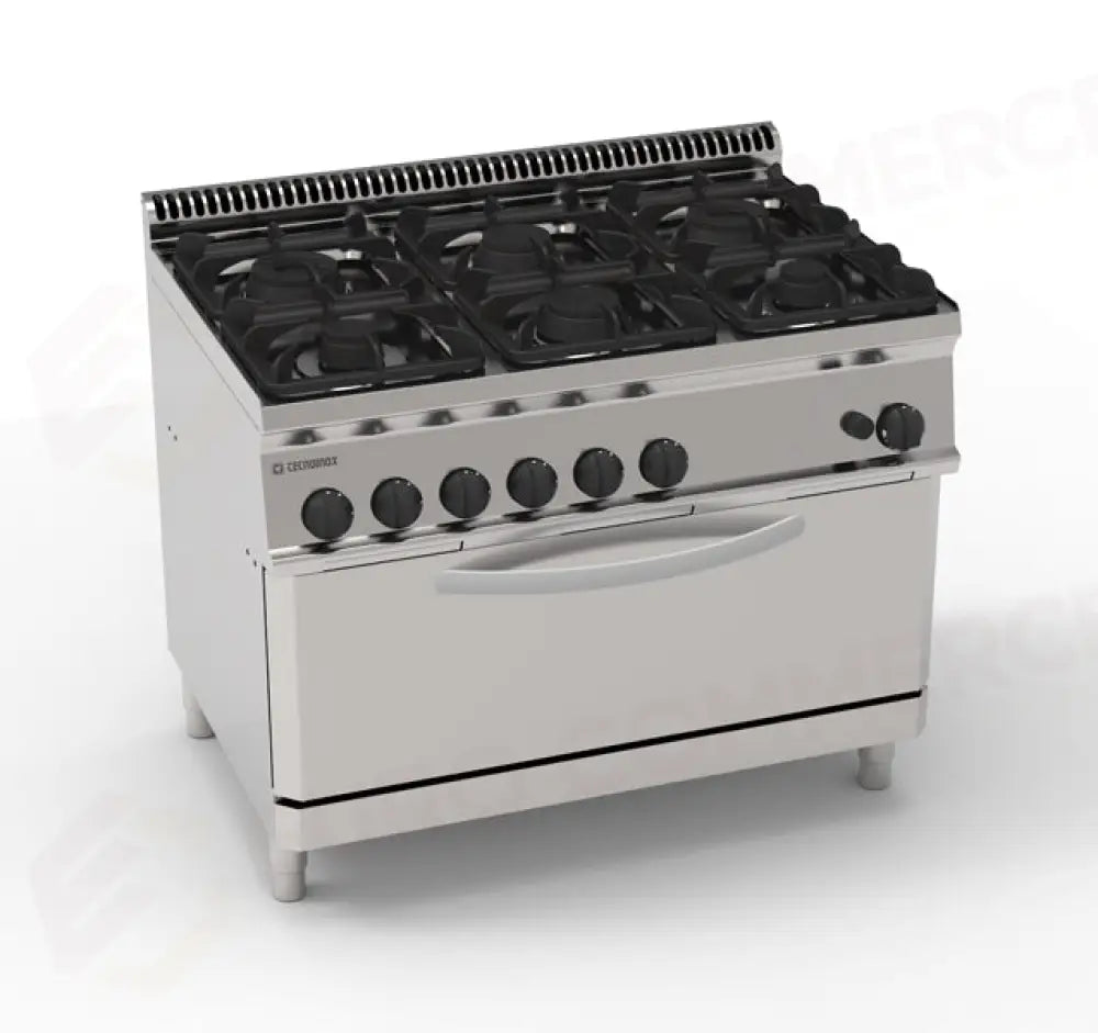 CUCINA 1050 GAS C/FORNO GAS FULLSIZE - 613016 - TECNOINOX