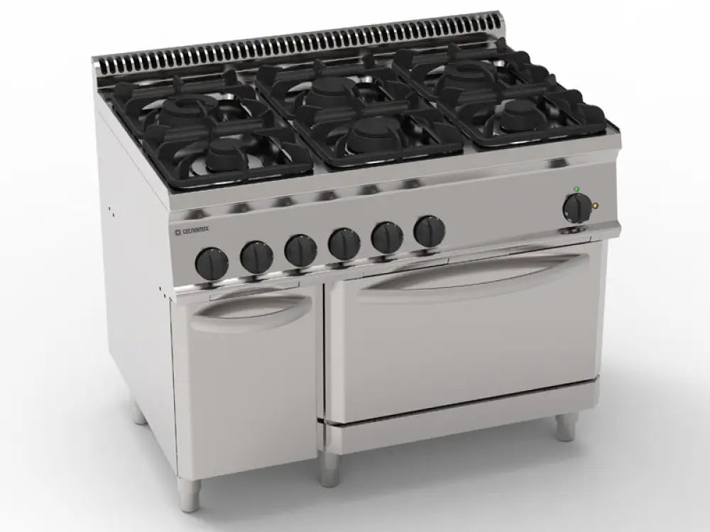CUCINA 1050 GAS FORNO EL.VENTILATO GN1/1 - 613018 - TECNOINOX