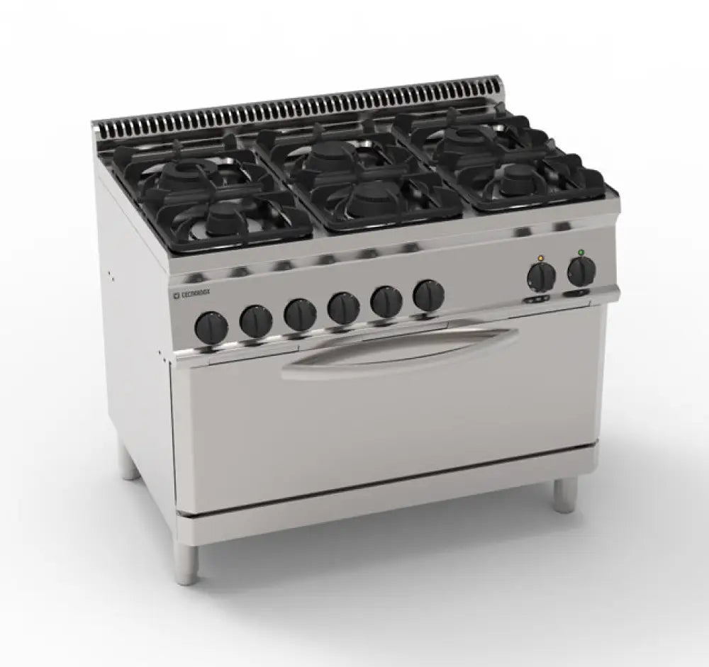 CUCINA 1050 GAS FORNO FULLSIZE ELETTRICO - 613010 - TECNOINOX