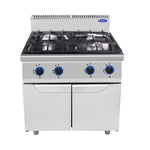 CUCINA 4 FUOCHI SU GAMBE SERIE 900 - AT9G4B-F-2 - ATOSA