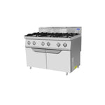 CUCINA 6 FUOCHI SERIE 700 CON ANTE - AT7G6B-F-2 - ATOSA