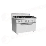 CUCINA 6 FUOCHI SERIE 700 CON ANTE - AT7G6B-F-1 - ATOSA
