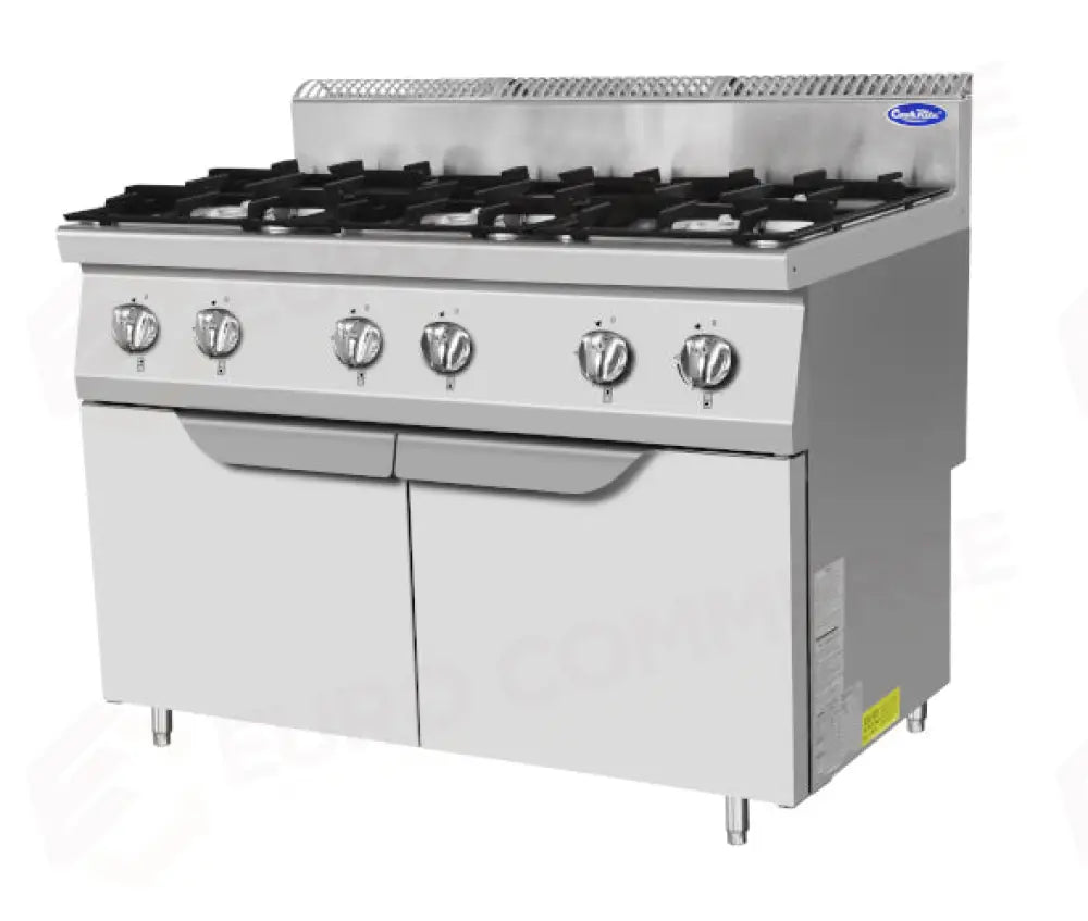 CUCINA 6 FUOCHI SERIE 700 CON ANTE - AT7G6B-F-1 - ATOSA