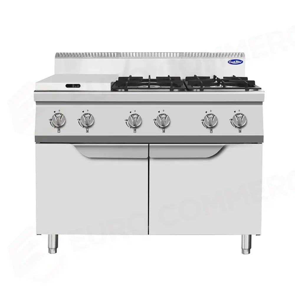 CUCINA 6 FUOCHI SERIE 700 CON ANTE - AT7G6B-F-2 - ATOSA
