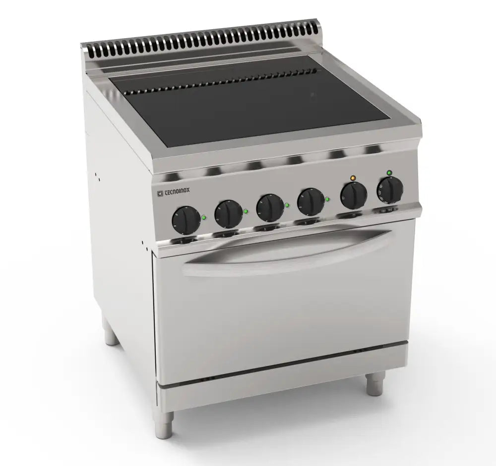 CUCINA 700 EL. VETROCERAMICA FORNO GN2/1 - 616120 - TECNOINOX