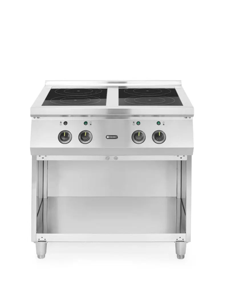 CUCINA AD INDUZIONE CON 4 PIANI COTTURA 400V/17000W 800X720X(H)854MM - HENDI