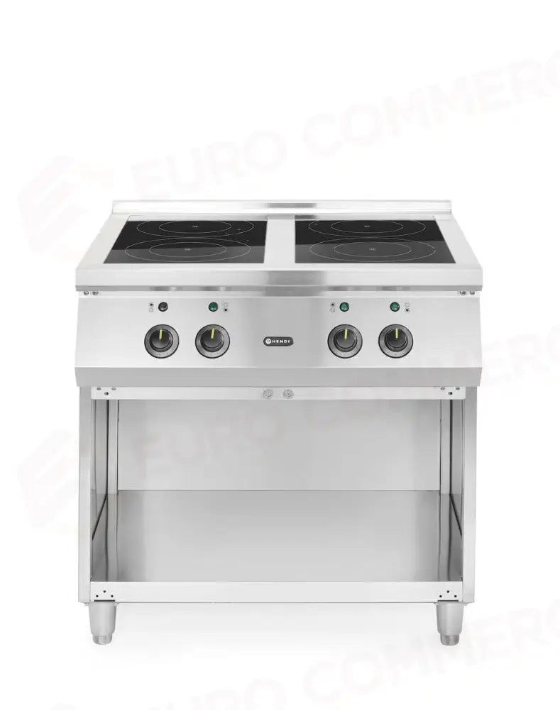 CUCINA AD INDUZIONE CON 4 PIANI COTTURA 400V/17000W 800X720X(H)854MM - HENDI