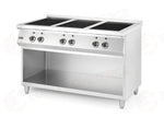 CUCINA AD INDUZIONE CON 6 PIANI COTTURA HENDI 400V/25500W 1200X700X(H)890MM - 237397
