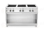 CUCINA AD INDUZIONE CON 6 PIANI COTTURA HENDI 400V/25500W 1200X700X(H)890MM - 237397