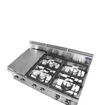 CUCINA 6 FUOCHI DA BANCO SERIE 700 - AT7G6B-C-1 - ATOSA