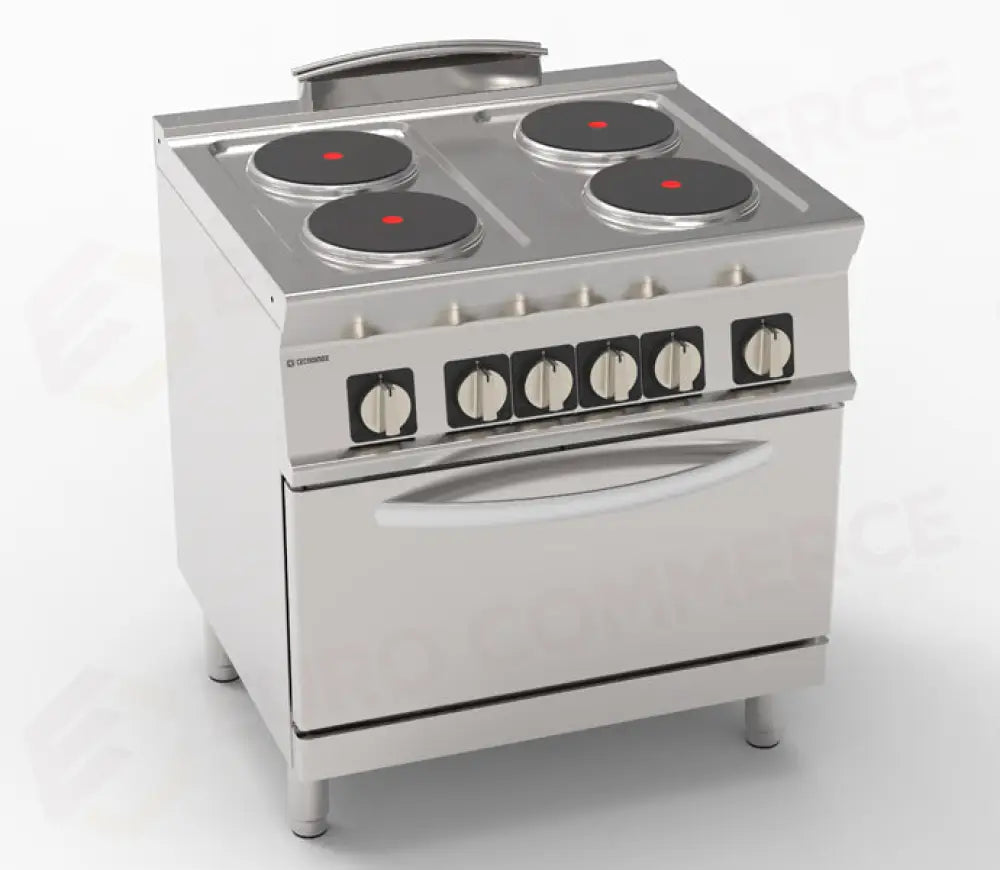 CUCINA EL. 4ROUND FORNO GN2/1 - 716189 - TECNOINOX