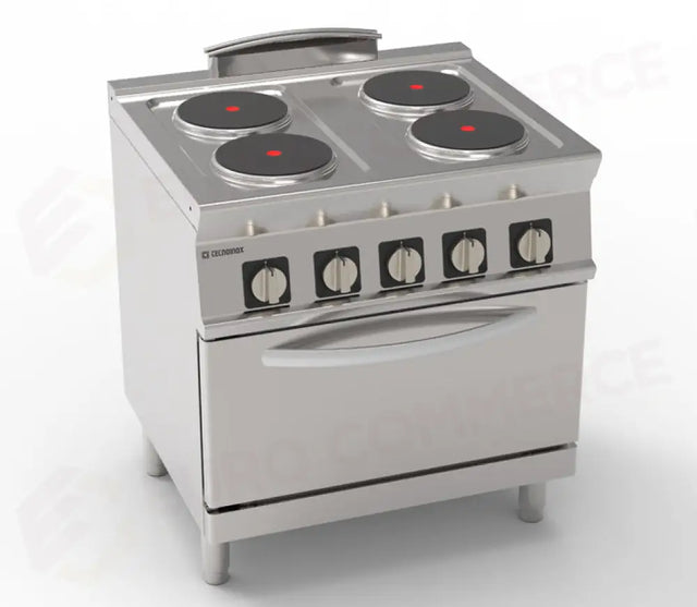 ELECTRIC KITCHEN 4ROUND VENTILATED OVEN GN1/1 - 716084 - TECNOINOX