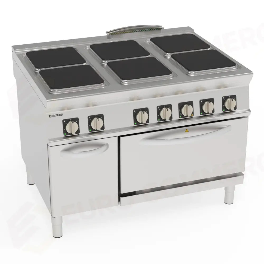 CUCINA EL. 6PIASTRE FORNO VENT.GN1/1 - 316127 - TECNOINOX