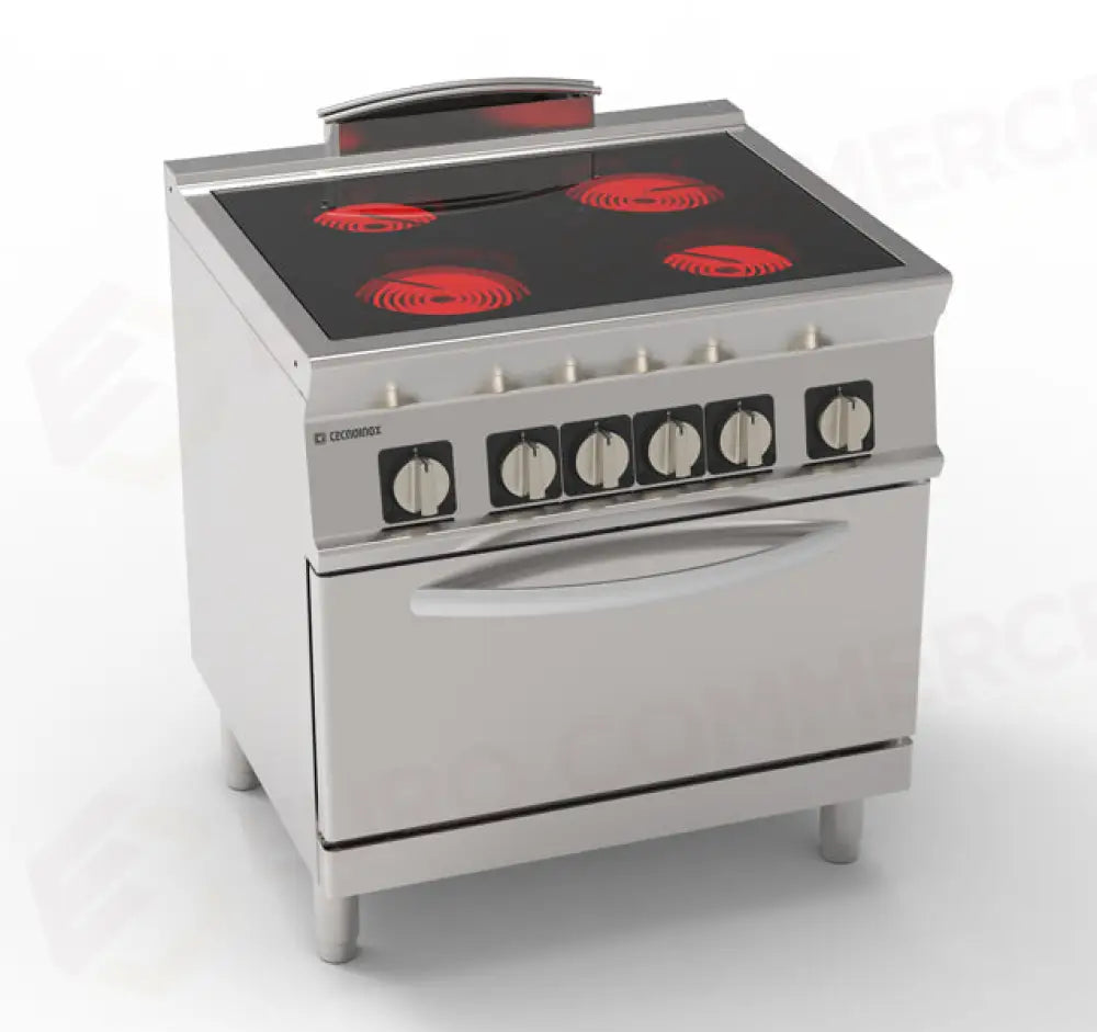 CUCINA EL. VETROCERAMICA FORNO GN2/1 - 716193 - TECNOINOX