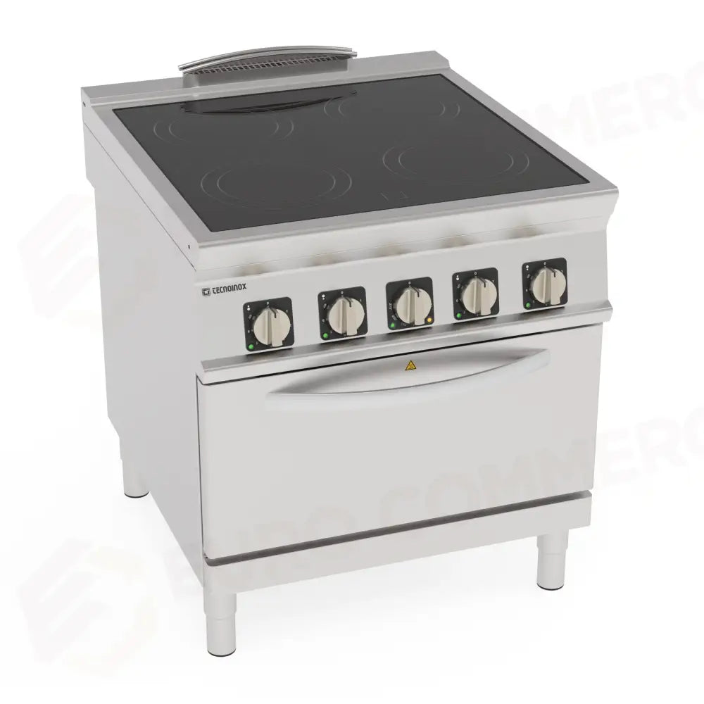 CUCINA EL.VETROCERAMICA FORNO VENT.GN1/1 - 316124 - TECNOINOX