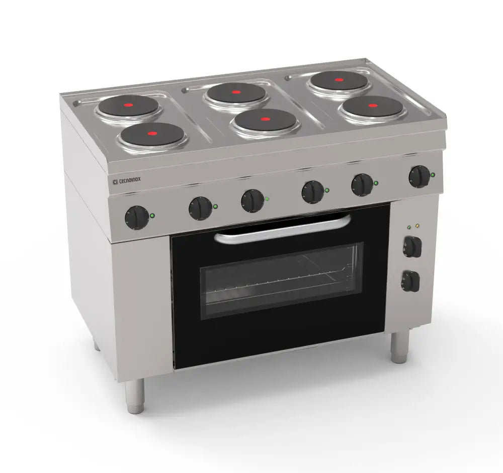CUCINA ELETTRICA CON FORNO 1050 - 116009 - TECNOINOX