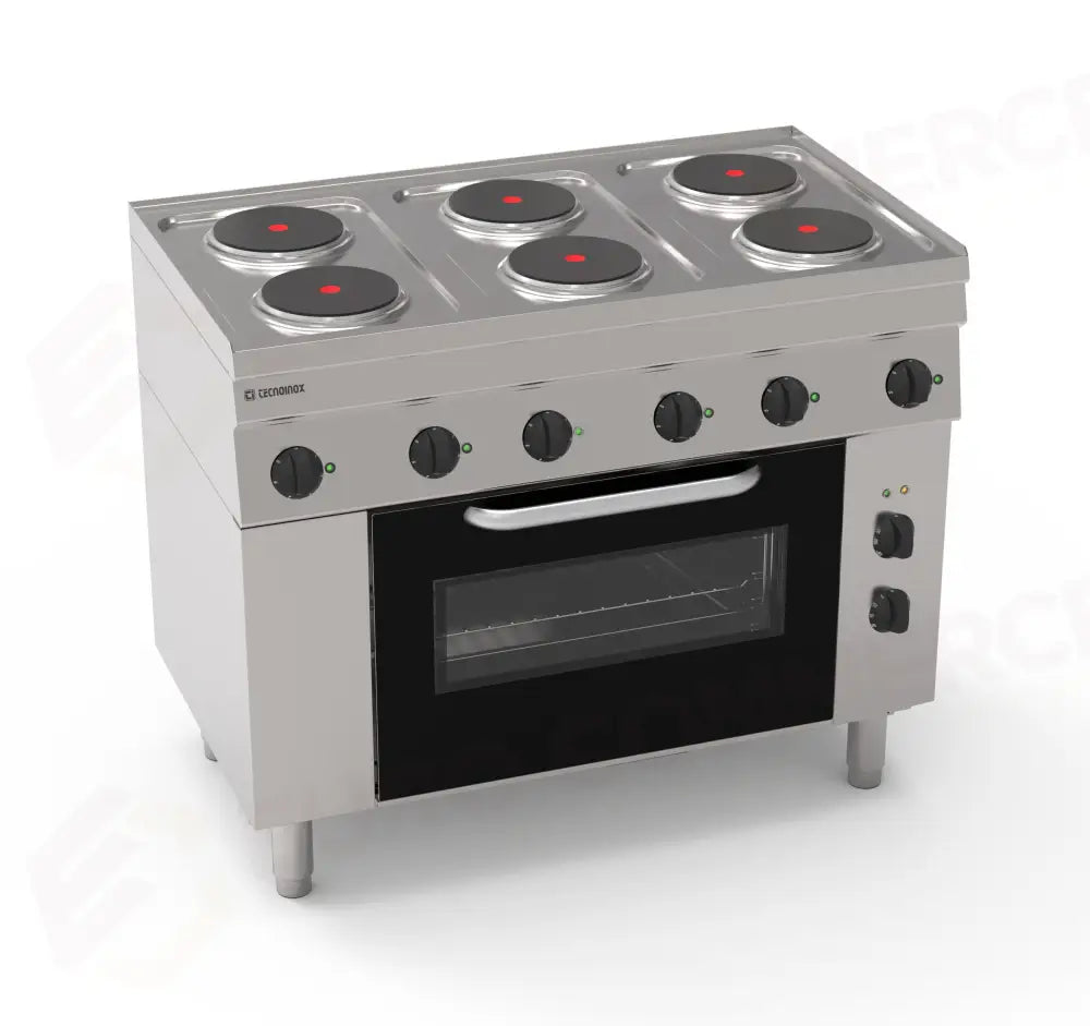 CUCINA ELETTRICA CON FORNO 1050 - 116009 - TECNOINOX