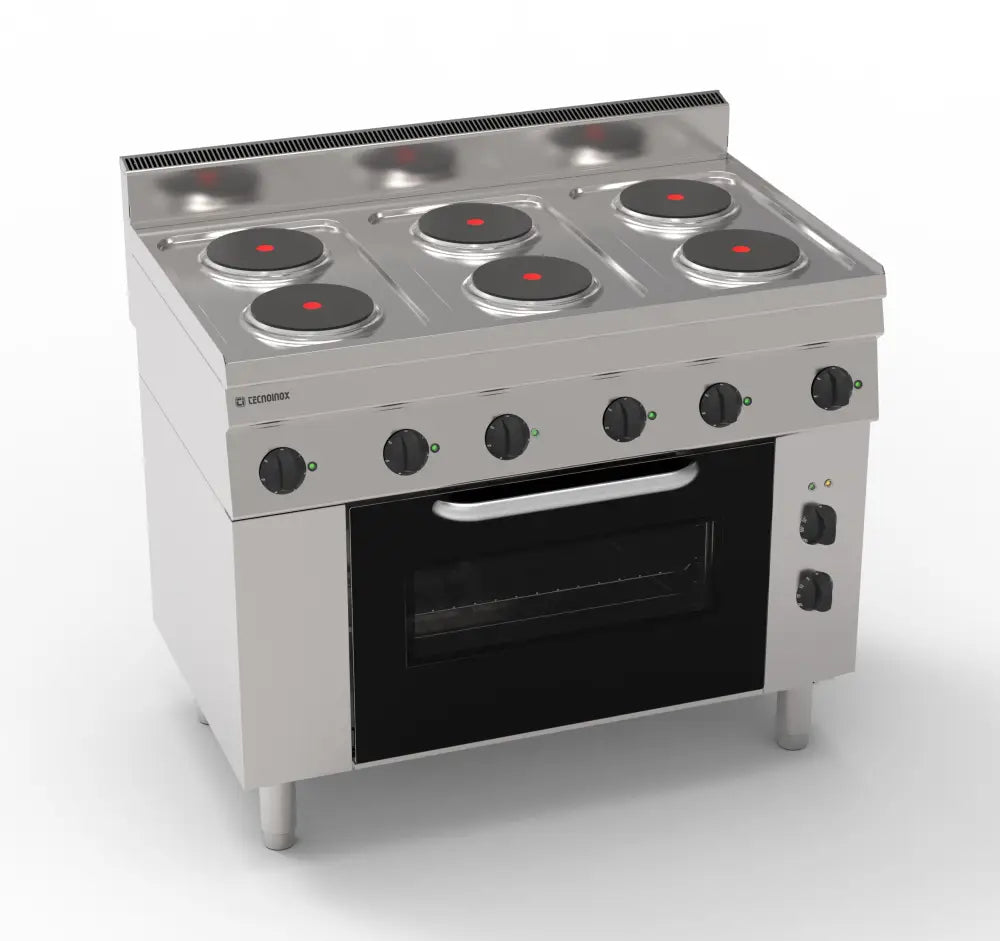 CUCINA ELETTRICA CON FORNO 1050 - 126009 - TECNOINOX