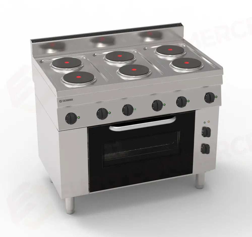 CUCINA ELETTRICA CON FORNO 1050 - 126009 - TECNOINOX