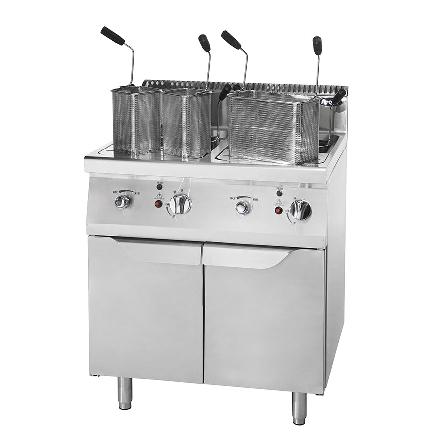 CUOCIPASTA A GAS 2 VASCHE 35+ 35 LT SERIE 900 - AT9G8P-F - ATOSA