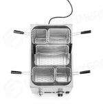 CUOCIPASTA DA BANCO HENDI 25L 220-240V/3500W 601X326X(H)279MM - 240496