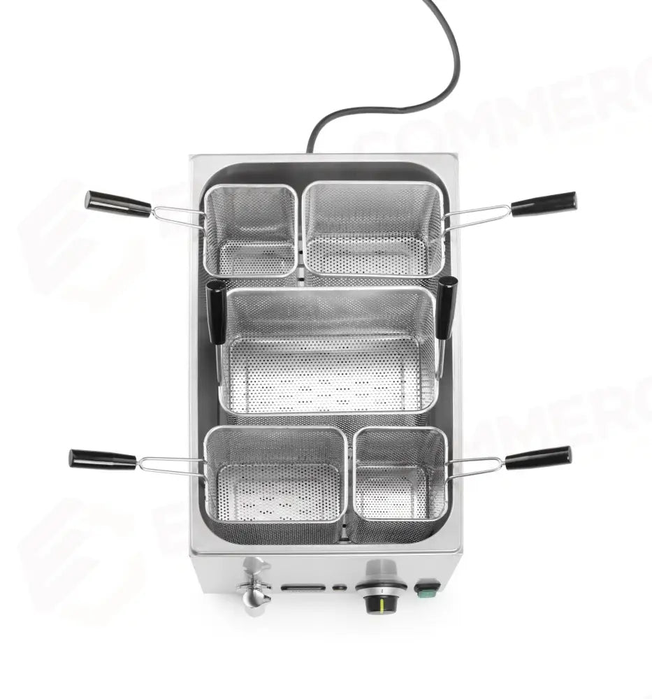 CUOCIPASTA DA BANCO HENDI 25L 220-240V/3500W 601X326X(H)279MM - 240496