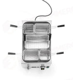 CUOCIPASTA DA BANCO HENDI 25L 220-240V/3500W 601X326X(H)279MM - 240496