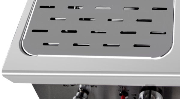 CUOCIPASTA A GAS 2 VASCHE 35+ 35 LT SERIE 900 - AT9G8P-F - ATOSA