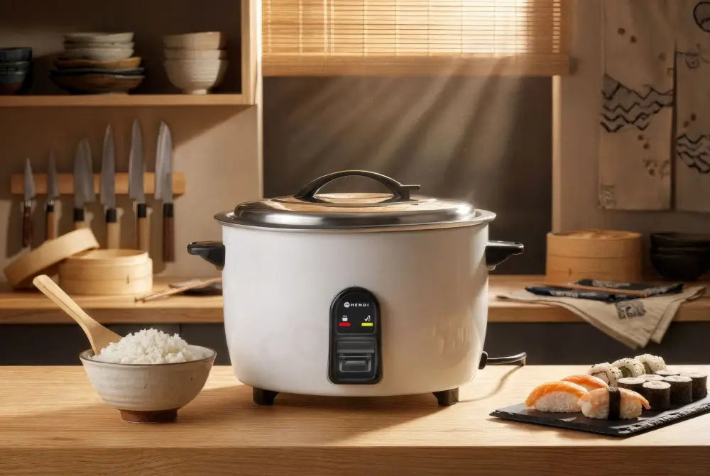 CUOCIRISO 4.2 L HENDI KITCHEN LINE 4,2L 230V/1550W 420X380X(H)240MM - 240441