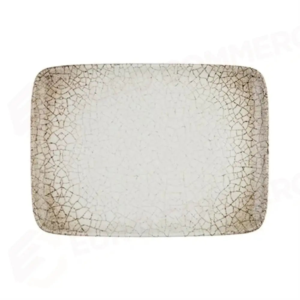 DESERTO QUADRO RECTANGULAR PLATE 31 CM (27 * 20) - 20003-151631 - ID FINE