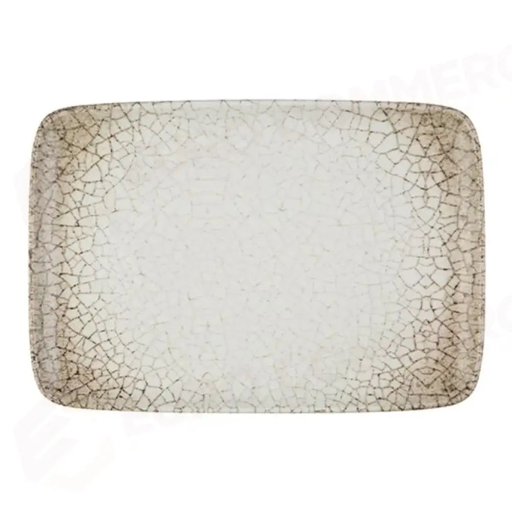 DESERTO QUADRO RECTANGULAR PLATE 37 CM (33 * 23) - 20003-151637 - ID FINE