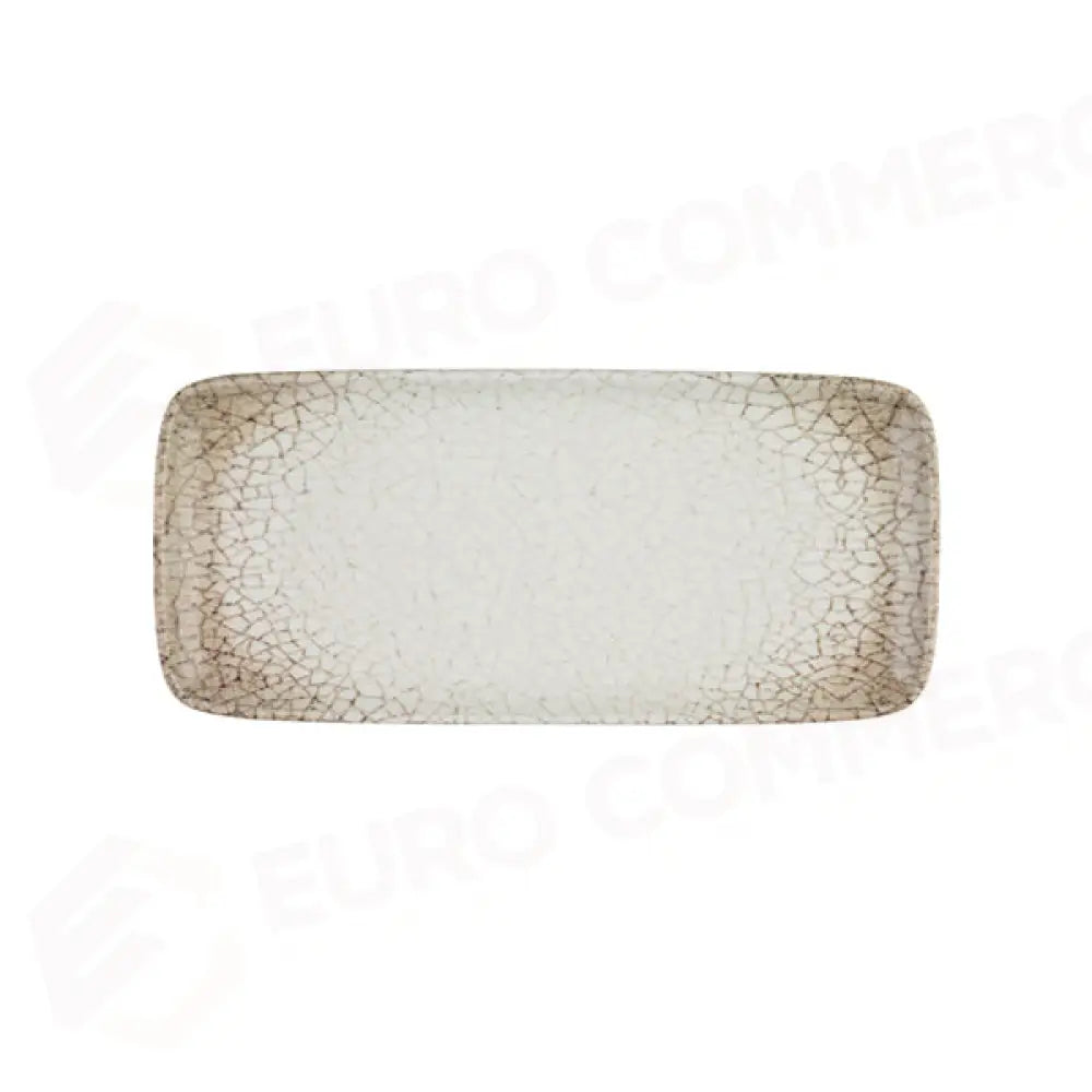 DESERTO QUADRO RETTANGOLARE PIATTO 22 CM (22 * 10) - 20003-151622 - ID FINE
