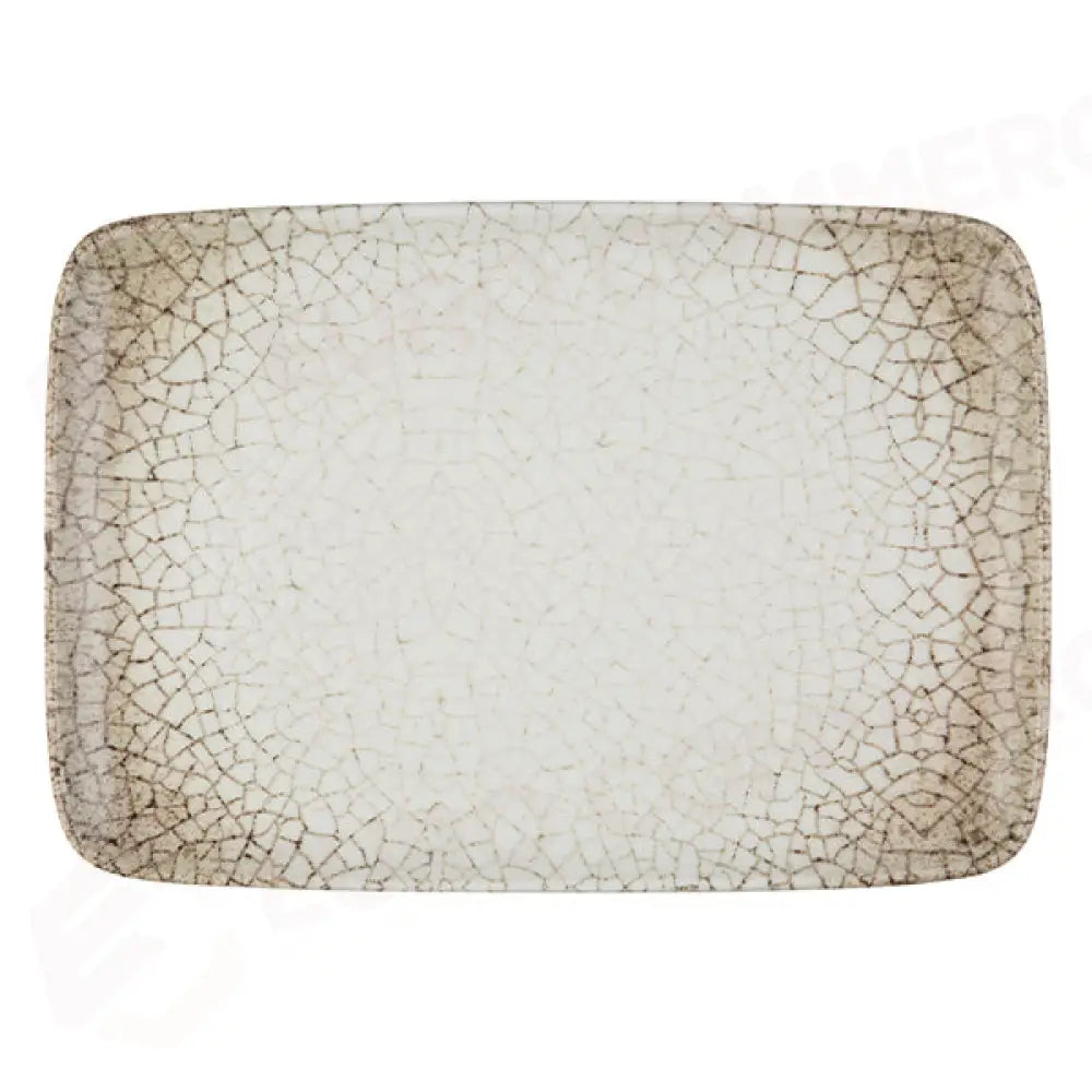 DESERTO QUADRO RETTANGOLARE PIATTO 37 CM (33 * 23) - 20003-151637 - ID FINE