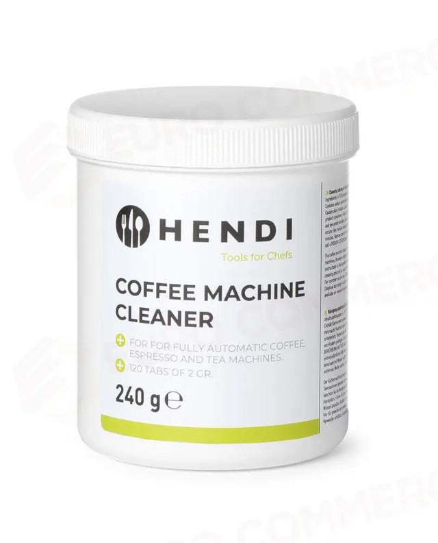 DETERGENTE PER MACCHINE DA CAFFÈ AUTOMATICHE, 120 PASTIGLIE., HENDI - 976739