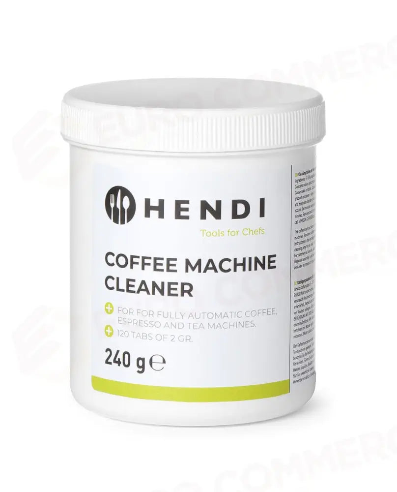 DETERGENTE PER MACCHINE DA CAFFÈ AUTOMATICHE 120 PASTIGLIE - HENDI