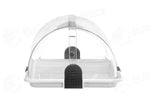 DISPLAY CON COPERCHIO A RULLO HENDI BIANCO 380X260X(H)170MM RETTANGOLARE - 871621