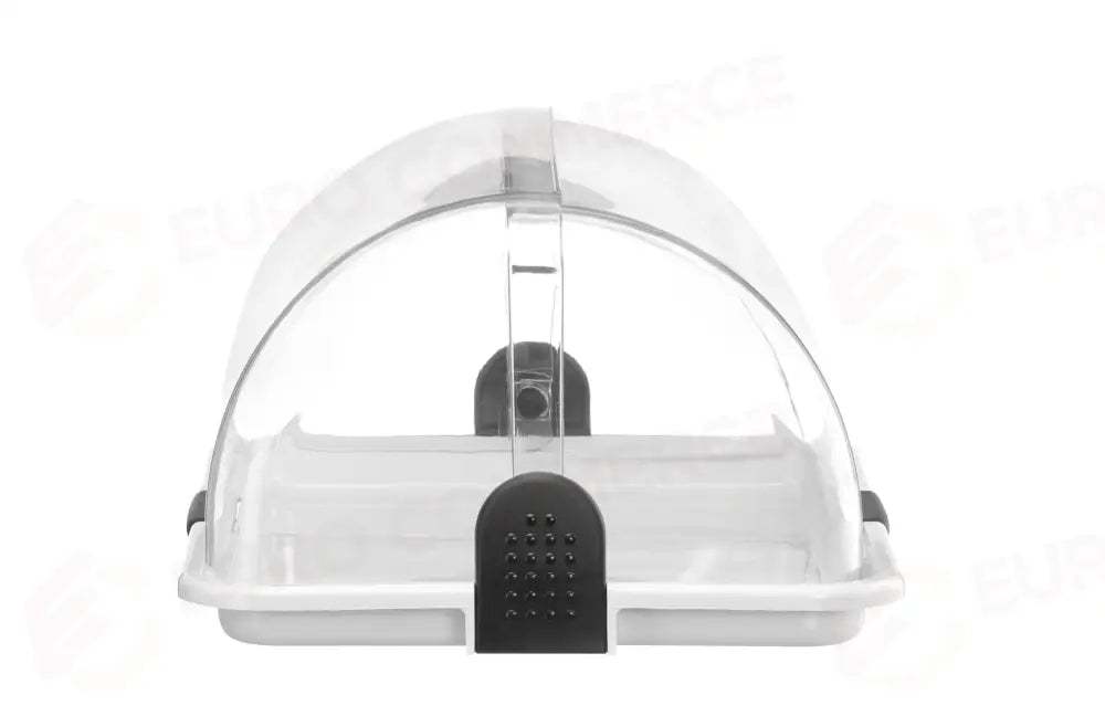 DISPLAY CON COPERCHIO A RULLO HENDI BIANCO 380X260X(H)170MM RETTANGOLARE - 871621