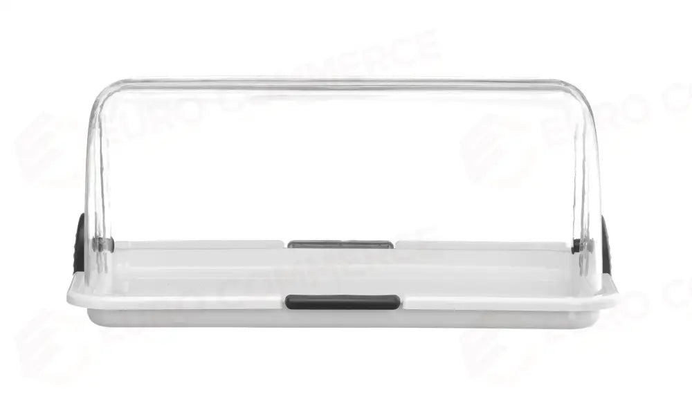 DISPLAY CON COPERCHIO A RULLO HENDI BIANCO 380X260X(H)355MM RETTANGOLARE - 871768