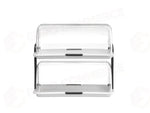 DISPLAY CON COPERCHIO A RULLO HENDI NERO 380X260X(H)170MM RETTANGOLARE - 871638