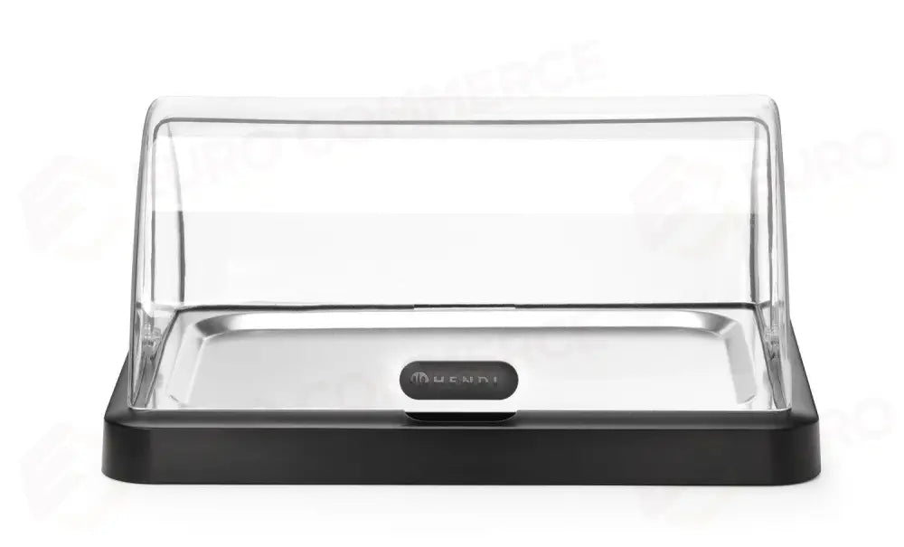 DISPLAY SINGOLO DI RAFFREDDAMENTO ROLL-TOP DUO UNIQ DESIGNED BY ROBERT BRONWASSER NERO 460 - HENDI