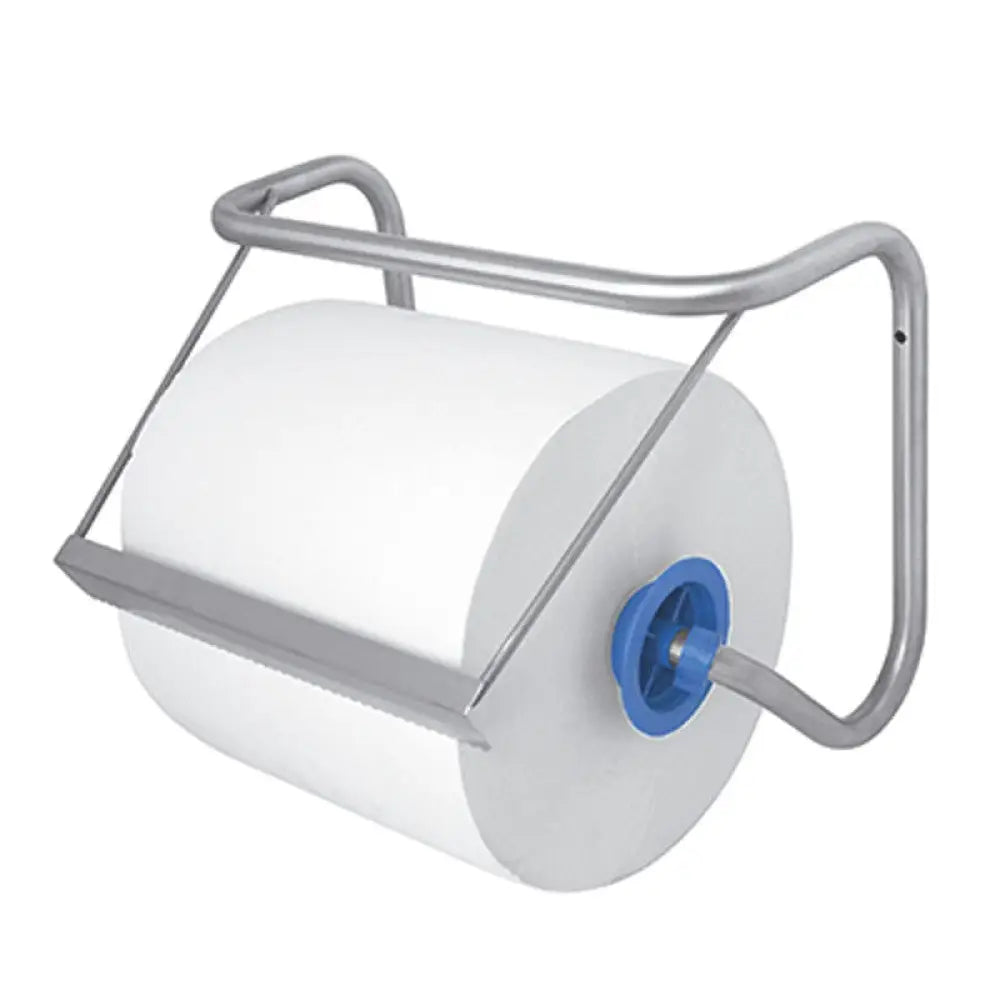 DISTRIBUTORE A MURO DI CARTA ASCIUGAMANI IN ROTOLO INOX - 2603 - METALCARRELLI - DISTRIBUTORI