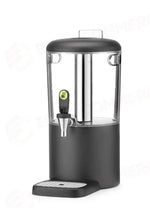 DISTRIBUTORE DI SUCCHI UNIQ HENDI DESIGNED BY ROBERT BRONWASSER 4L NERO 315X211X(H)431MM - 425008
