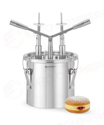 DISTRIBUTORE PER RIEMPIMENTO DI CIAMBELLE HENDI 4,5L ARGENTO 330X240X(H)390MM - 558164