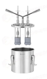 DISTRIBUTORE PER RIEMPIMENTO DI CIAMBELLE HENDI 4,5L ARGENTO 330X240X(H)390MM - 558164