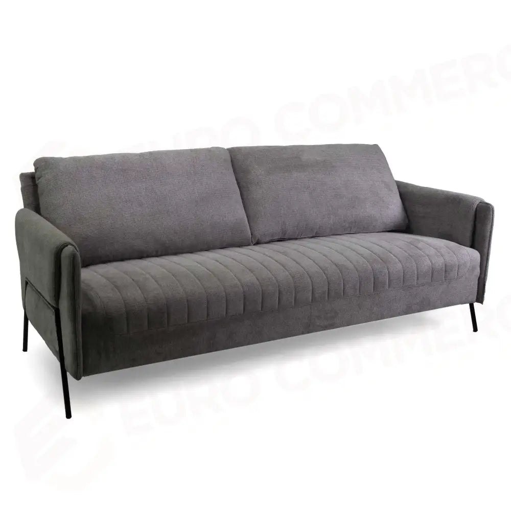 DIVANO TESSUTO MARY 3 POSTI GRIGIO CM195X77H85 - 2811260000 - VACCHETTI